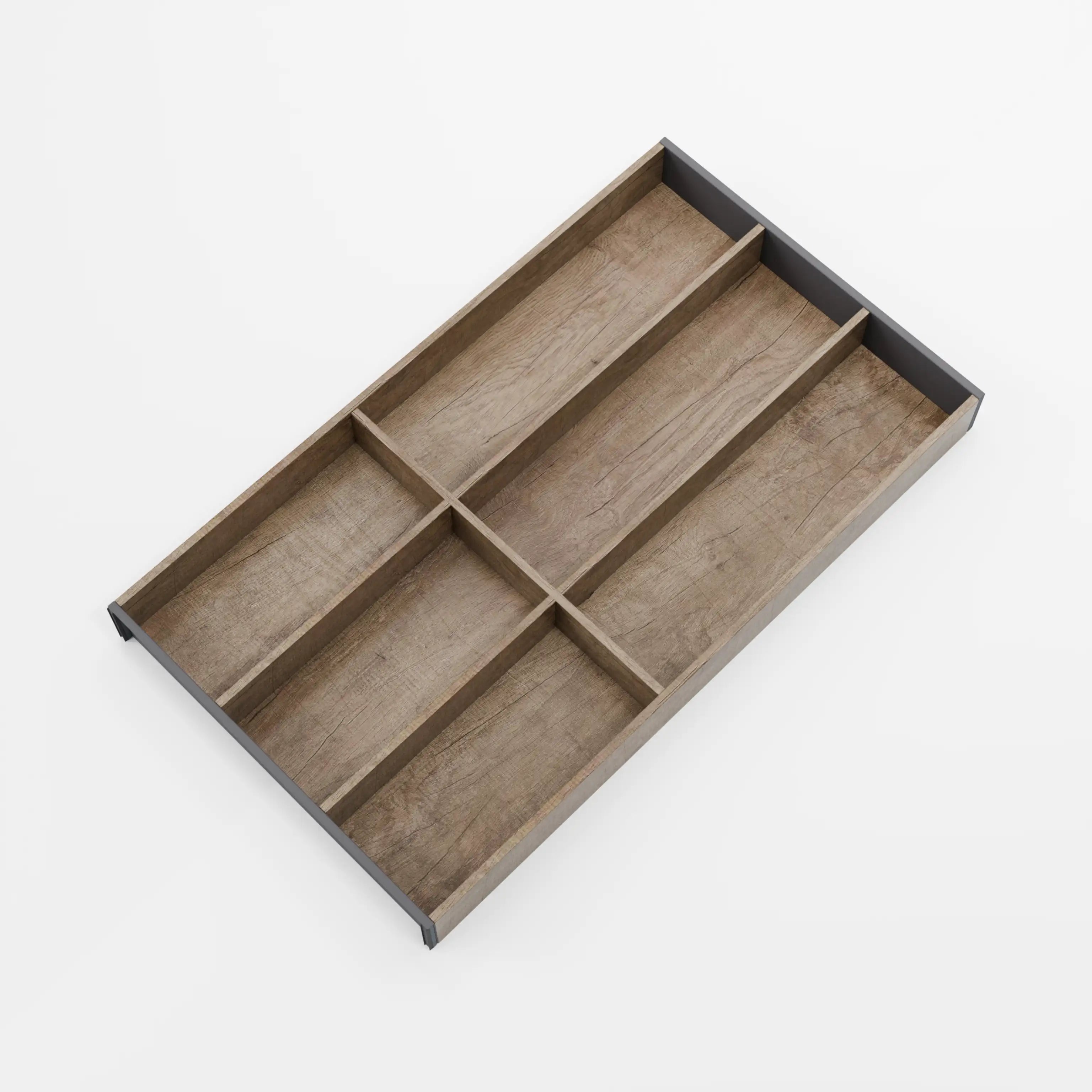 AMBIA-LINE Besteckkasten Holz (30 cm) Besteck Blum Nebraska Eiche 52.2