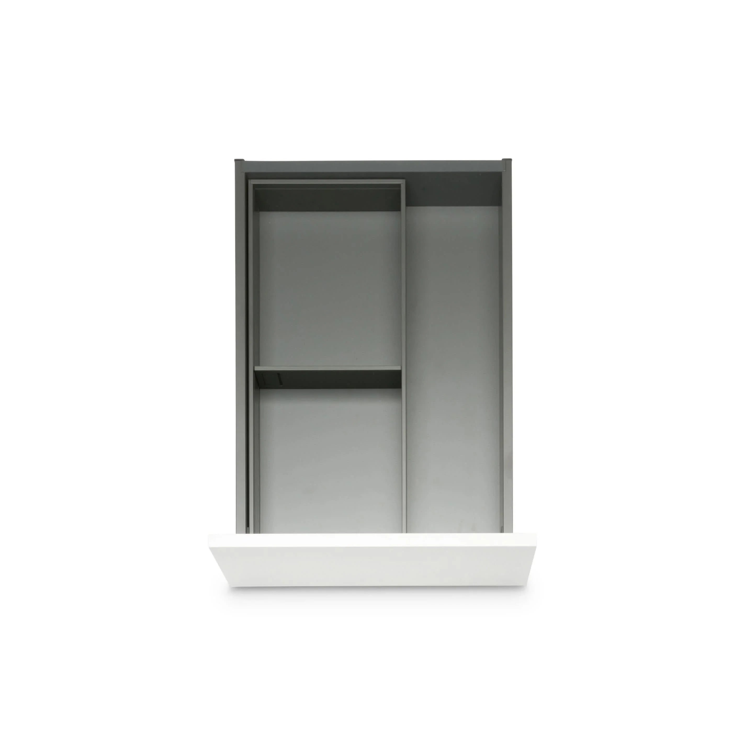 AMBIA-LINE Schubladeneinsatz Stahl (20 cm) Rahmen Blum