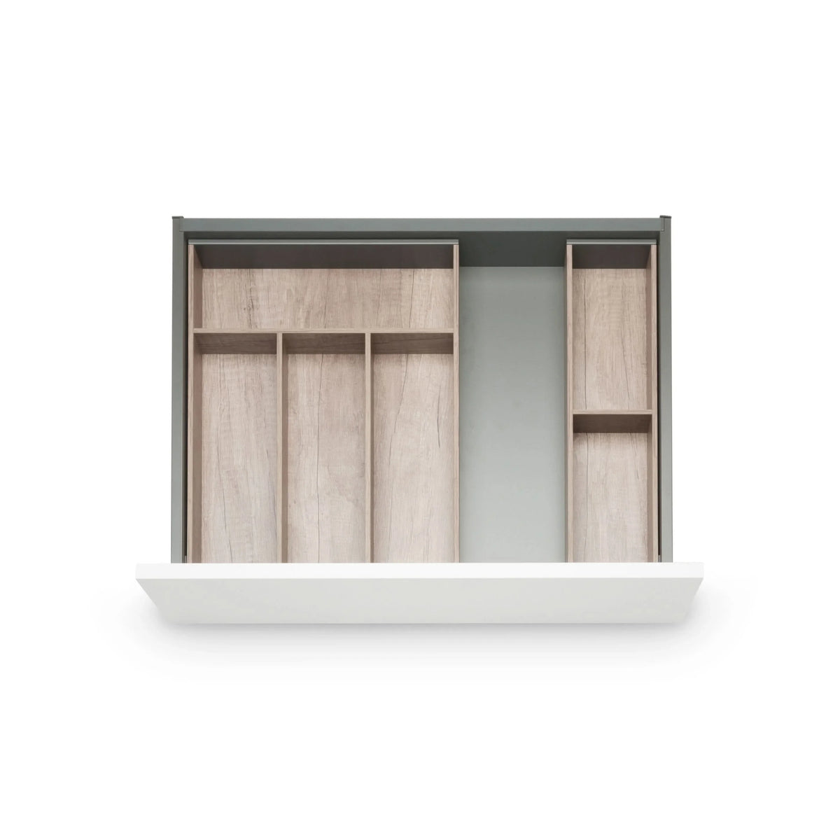 CLASSICduo Holz. Besteckkasten & Rahmen Bundle (40 cm) Bundle Blum Nebraska Eiche 42.2